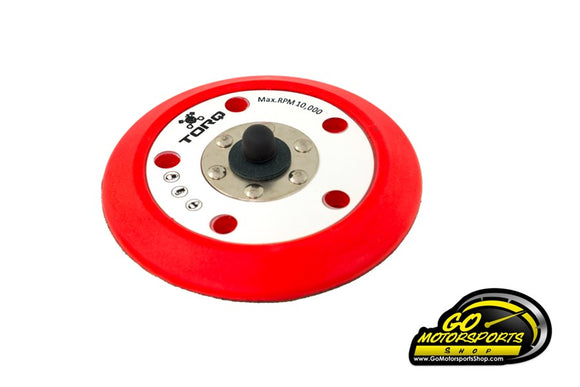 Chemical Guys | TORQ R5 Dual-Action Red Backing Plate w/Hyper Flex Technology (5 in)