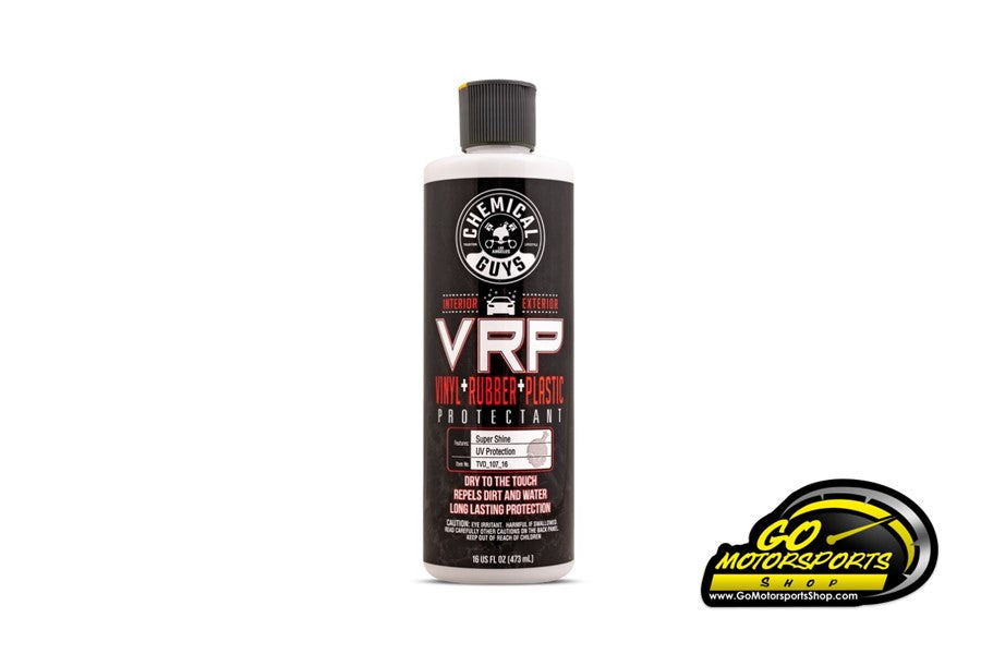 Chemical Guys  VRP (Vinyl/Rubber/Plastic) Super Shine Dressing (16oz) – GO  Motorsports Shop