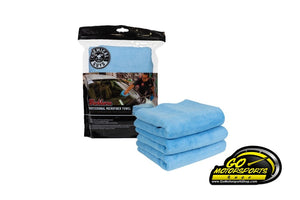 Chemical Guys | Workhorse Professional Microfiber Towel - Blue (3 Pack)
