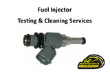 Fuel Injector Testing and Cleaning (Per Injector)