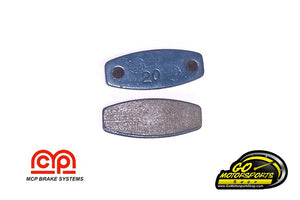 GO Kart | Martin Custom Products Mini Lite Brake Pad (Blue #20)