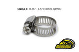 Stainless Steel Worm Gear Clamps | Multiple Sizes