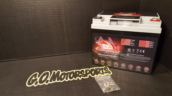 High Performance AGM Legend Car Battery - GO Motorsports Shop | Legend Car Parts Store