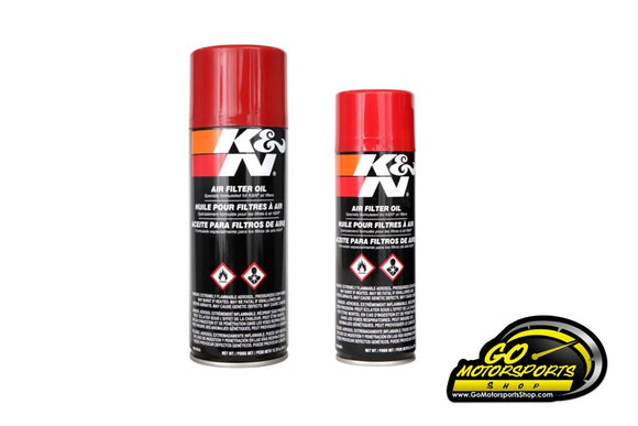 K&N Aerosol Spray Air Filter Oil | 6.5 oz. & 12.25 oz. Can