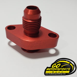 Oil Pan Adapter AN6/Red - GO Motorsports Shop | Legend Car Parts Store