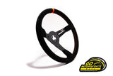 MPI Legends/Bandolero Suede Steering Wheel 13.75” (Standard Size) - GO Motorsports Shop