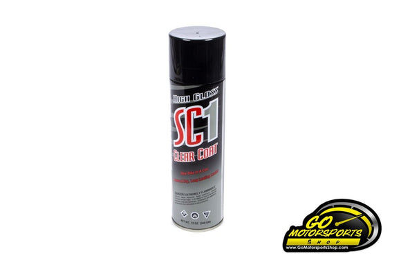 Maxima Racing Oils SC1 High Gloss Clear Coat 12oz. Spray 6 Pack