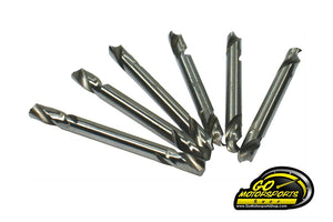 3/16 Rivet Drill Bits, Double Ended (6 Pack)