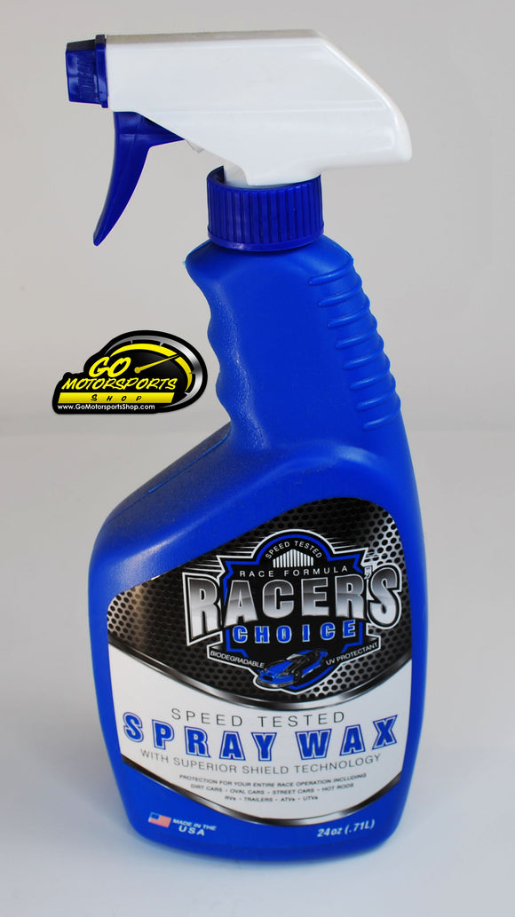 Racers Choice Spray Wax - GO Motorsports Shop
